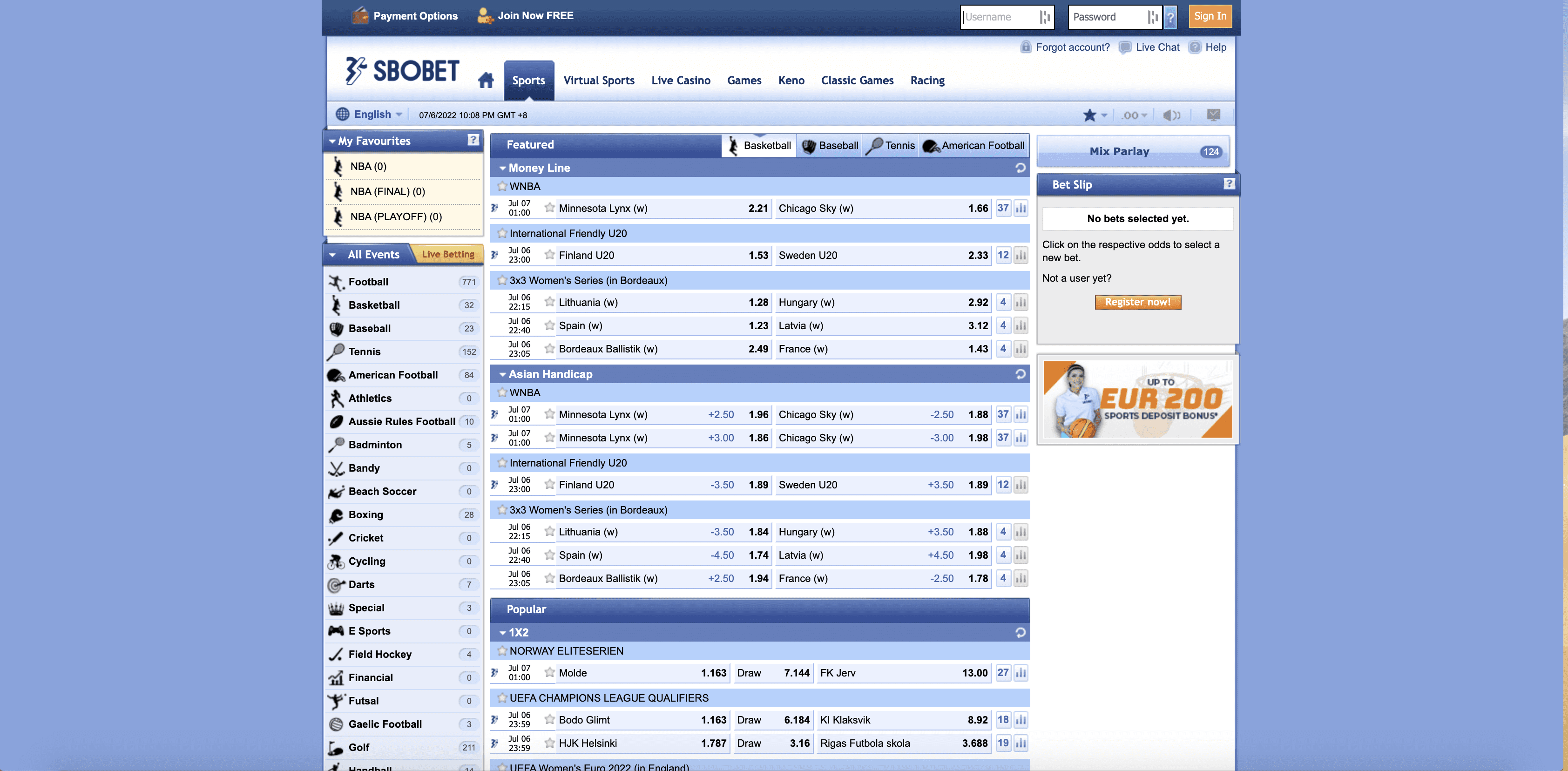 SBOBET